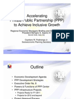 Accelerating G Private-Public Partnership (PPP) To Achieve Inclusive Growth To Achieve Inclusive Growth