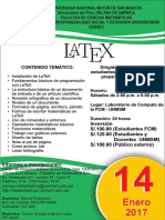 LATEX - 14 Enero 2018