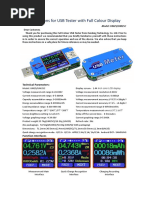 UM25C USB Tester English User Manual 03.15