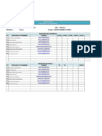 Formato Registro de Asistencia y Notas AUDITORIAS de SEGURIDAD