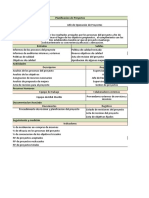 Planificacion de Proyectos