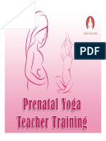 85 Hours Prenatal Yoga Teacher Training in Rishikesh