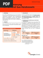 Dimensionierung Heizkessel