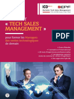 Plaquette Bachelor Tech Sales Management