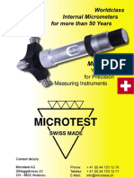 Microtest - Katalog 2010 EN