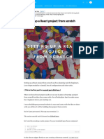 Setting Up A React Project From Scratch - Codeburst
