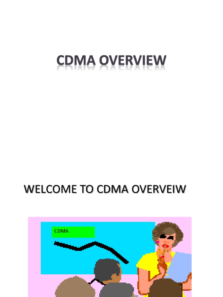 Introduction to CDMA Basics | PDF | Channel Access Method | Cellular ...