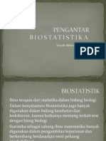 Pengantar Biostatistika