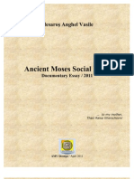 Ancient Moses Social Laws - Documentary Essay SCRIBD 2010