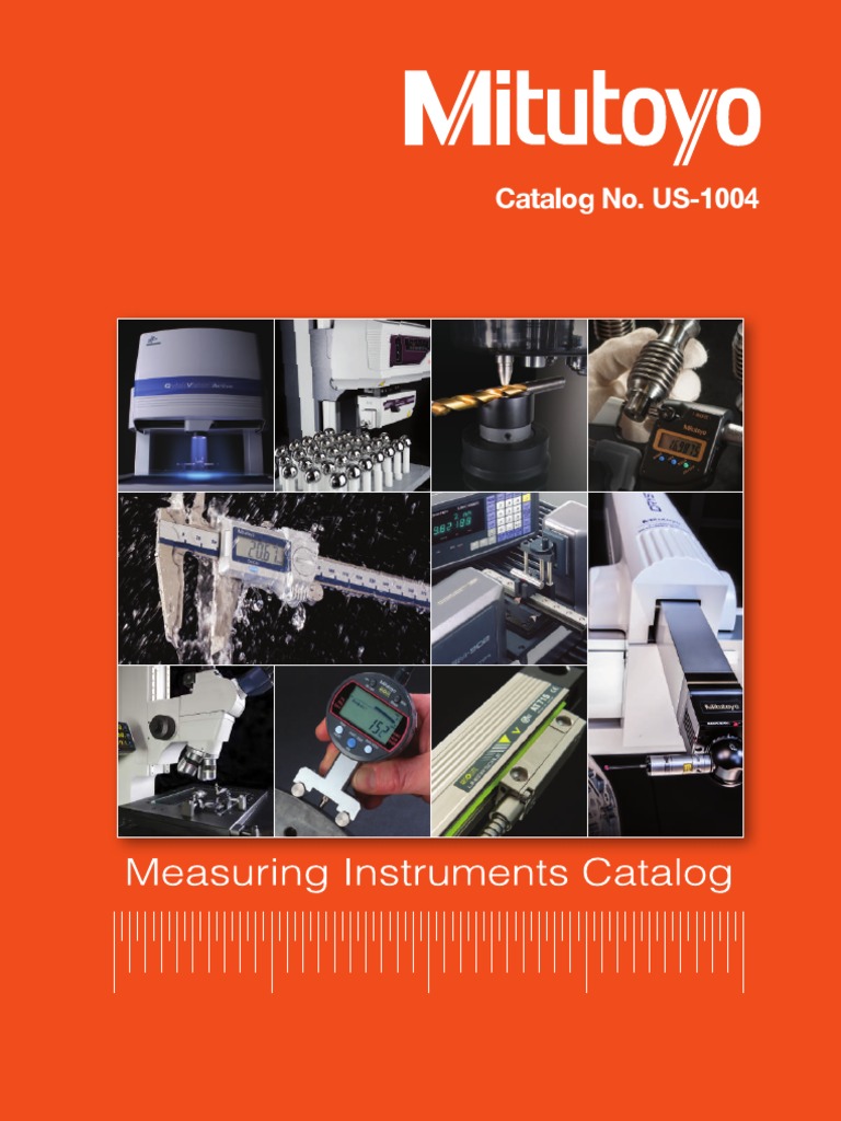 Mitutoyo Katalog Usa 1004 Calibration Metrology