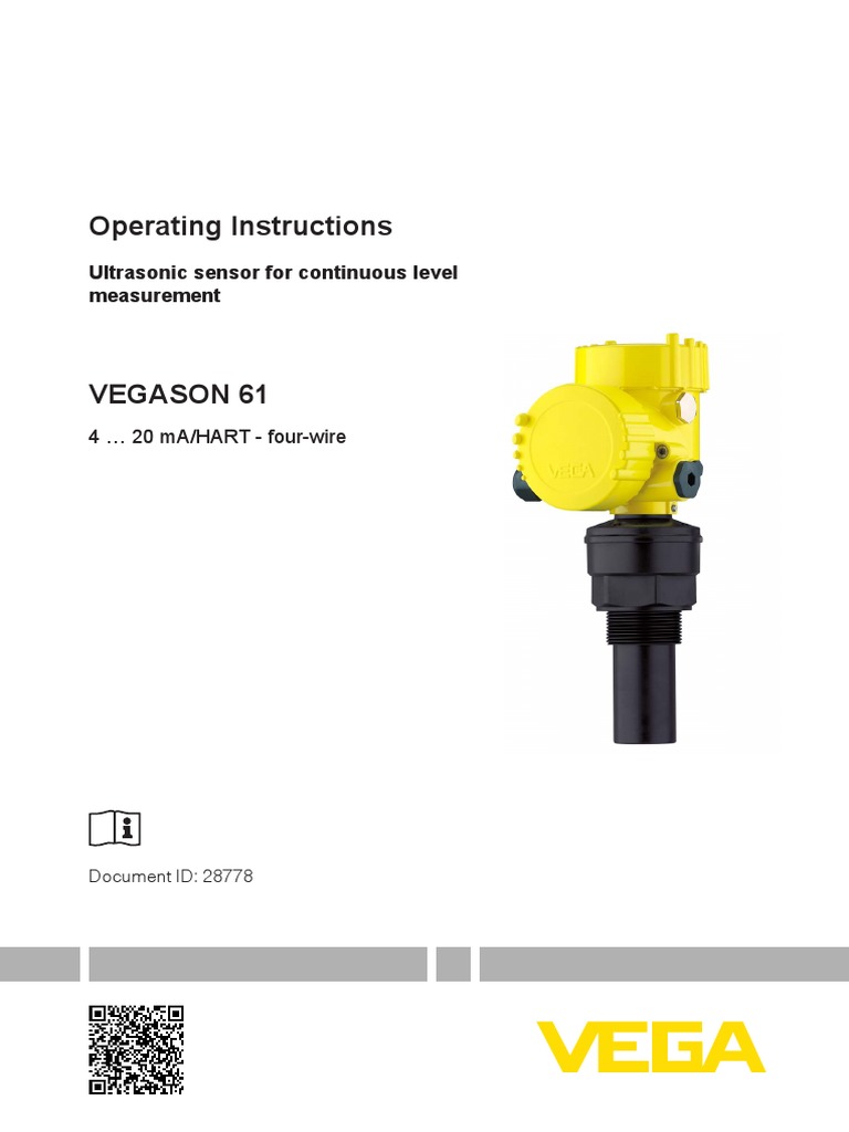 Operating Instructions: Ultrasonic Sensor For Continuous Level ... Circuit Diagram