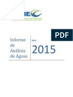 Inforne Analisis Aguas CATIE Junio 2015