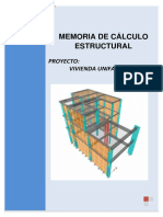 Memoria de Calculo de Estructuras Vivienda Cleo-Piura