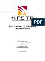 Best Practices for in-Building Communications