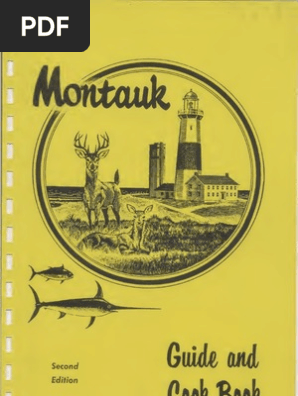 Montauk Guide And Cook Book 2nd 1959 Text Fishing Trawler Ships Images, Photos, Reviews