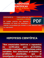 HIPOTESIS CIENTIFICAS