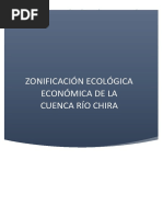 Ordenamiento Territorial Zee Cuenca Del Chira