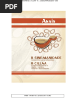 Anais II SILLA E SINBAIANIDADE