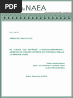 Artigo - Centralidade SAINT CLAIR