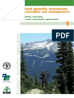 1018 Forest Genetic Resources Conservation and Management - Overview Concepts and Some Systematic Approaches - Vol. 1 PDF