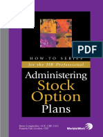 Administering Stock Option Plans