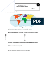 Ficha Hgp 5 Terra e Península Ibérica