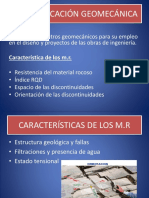 CARACTERISTICAS GEOMECANICAS