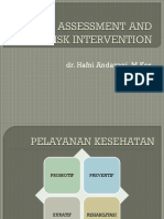 Risk Assessment and Risk Intervention 2018