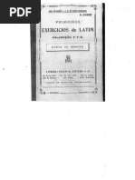Exercicios de Latim Parte Do Professor Mestre