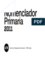 Nomenclador Primaria