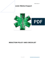 Leicester Medical Support: Induction Policy and Checklist Induction - Policy - v1