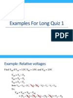 Examples For Long Quiz 1
