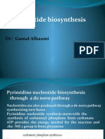 Nucleotide Biosynthesis: DR/ Gamal Alhazmi