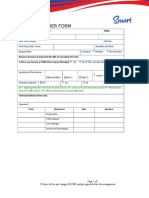 Work Order Form