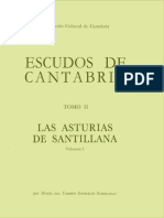 Las Asturias de Santillana y sus escudos heráldicos