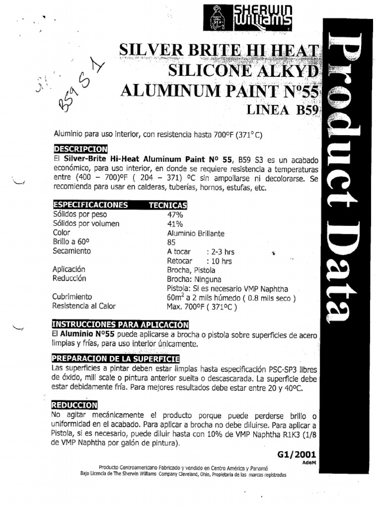 Silver Brite Hi Heat Num55 b59s3 | PDF