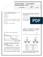 Química: exercícios de termoquímica