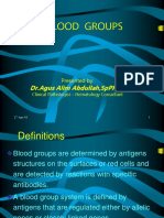 Blood Groups: DR - Agus Alim Abdullah, SPPK (K)