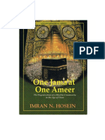 One Jama'Ah - One Ameer - The Organization of A Muslim Community in The Age of Fitan