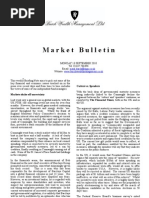 Market Bulletin: Mark - Burch@sjpp - Co.uk WWW - Burchwealthmanagement.co - Uk