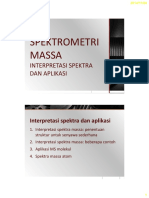 KIM - Spektrometri Massa 2014 Interpretasi PDF