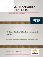 Taller 2- Análisis Foda REPSOL