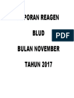 Laporan Reagen Blud Bulan November TAHUN 2017