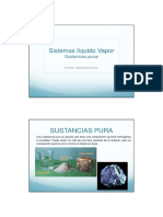 2. Sistemas Líquido Vapor - Sustancias Puras