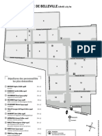 Plan Du Cimetière de Belleville