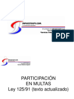 Participacion en Multas