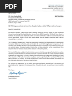 PPS's Response To Letter of Intent From Macadam Forbes - Final - April 27