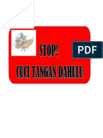 Stop Cuci Tangan Dahulu