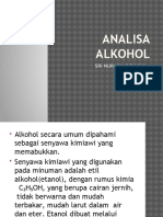 Analisa Alkohol Metanol