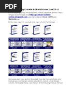 Download Segudang E-BOOK Gratis Disini by Andraldri SN3776080 doc pdf